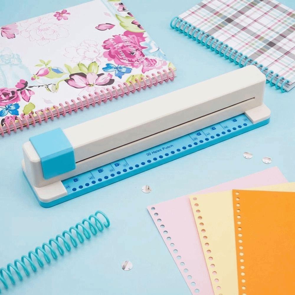 A4/B5/B6/B7 Universal Paper Punching Machine 30 Hole Manual Hole Punch Office Supplies