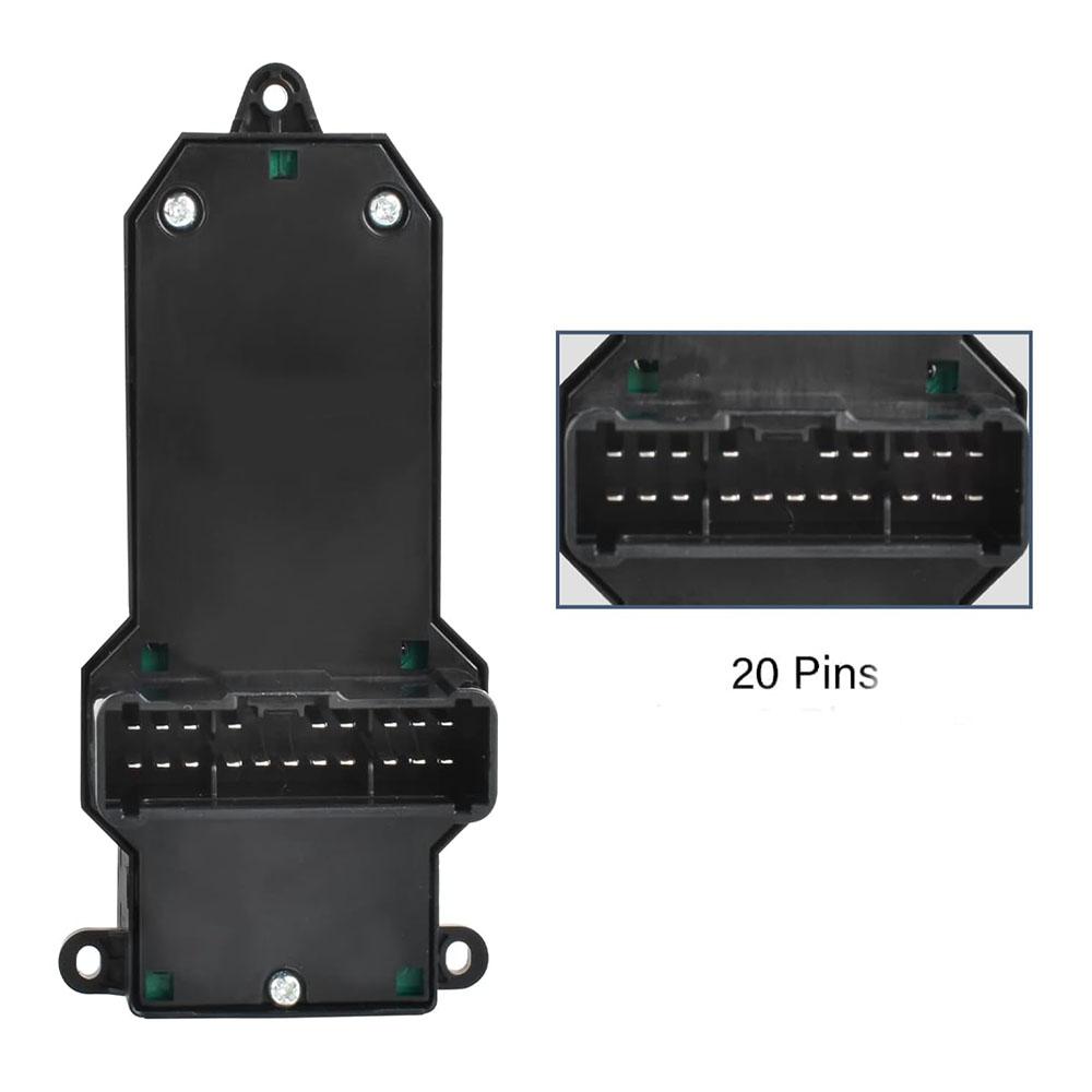 20 Pins Master Power Window Door Switch For Honda CR-V 2002 2003 2004 2005 2006