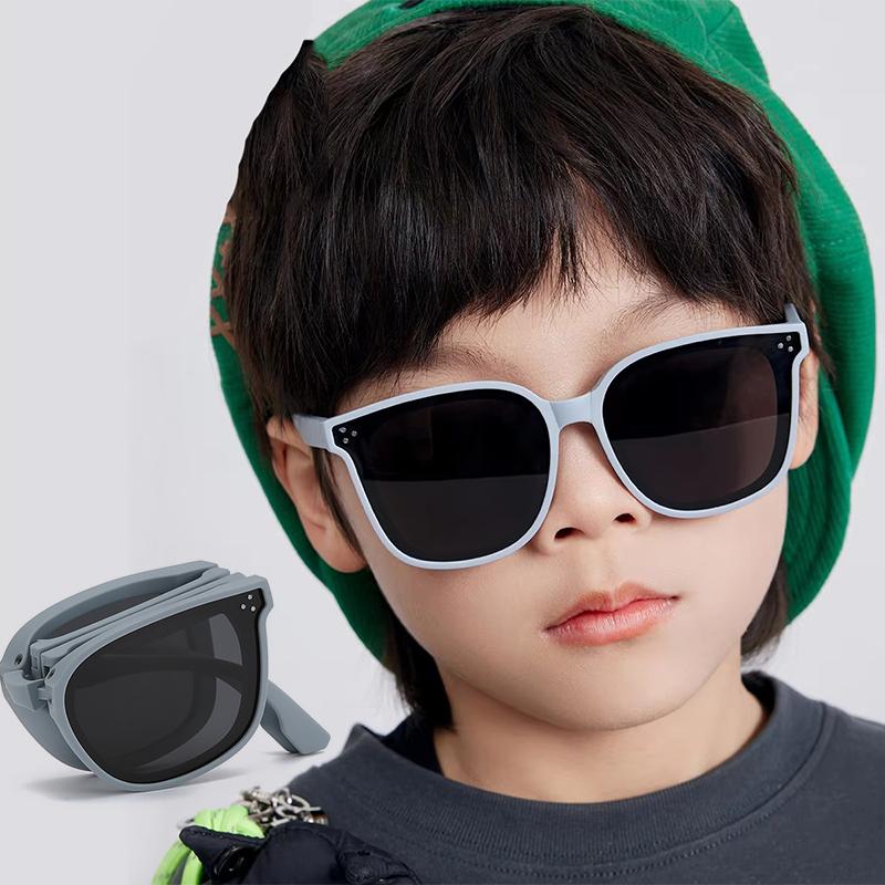 Dote Unisex Kids New Kids Folding Sunglasses Uv Protection Boys Girls Outdoor Stylish Shades 23047