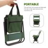 Sac de rangement pour chaise pliante d'extérieur, Portable, pêche, Camping, pique-nique, dossier Matza, chaises vertes, chaise de plage en métal Ultra léger