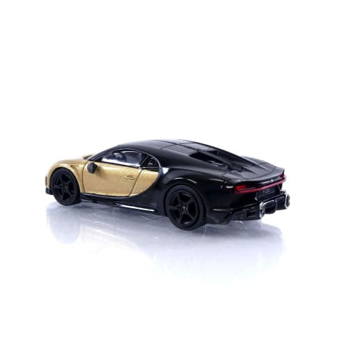 TrueScale Miniatures MINI GT 1/64 Bugatti Chiron Super Sport Gold (Left-Hand Drive) Finished Product