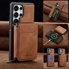 Magnetyczny Skórzany Portfel na Karty Etui Do Samsung S26 Ultra S25 Edge S24 S23 Plus S22 S21 FE A15 A16 A17 A35 A36 A37 A54 A55 A56 A57 5G
