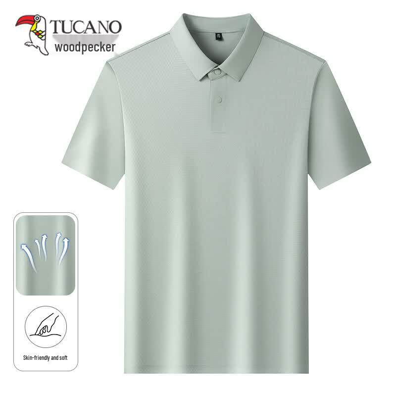 TUCANO Men s Ice Silk Short-Sleeve Polo Shirt 54/2XL