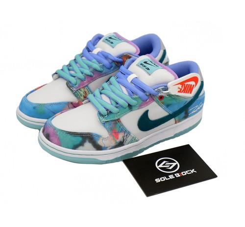 

Futura Laboratories x Nike Dunk SB Low Top Boardshorts Men s HF6061-400 EU 36 синій