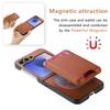 2 in 1 Detachable Vertical Card Solt Wallet Leather Case For Samsung Galaxy Z Flip 7 FE 6 5 Cowboy Magnetic For Magsafe Cover