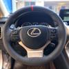Car Steering Wheel Cover for Lexus Is 200t 250 300 350 F Sport RC 350 CT 200h / NX Carbon Fiber&Leather Steering Wheel Wrap