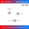 Stainless Steel Pagoda-Shaped Trapezoidal Compression Spring for Battery