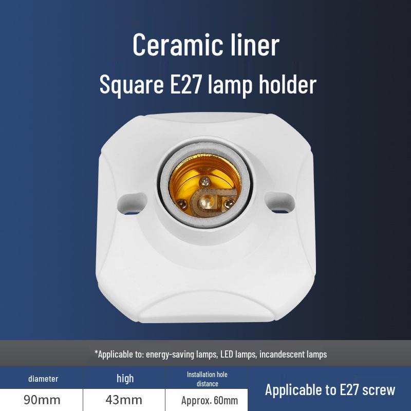 Dulie universală E27 cu filet cu pandantiv - Soclu cu suspensie compatibil LED