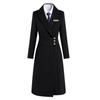 Teluoman Women's Professional Wool Blend Winter Coat