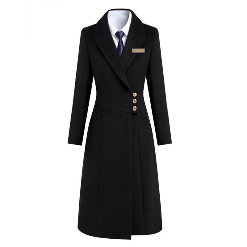 Tluoman Women's Professional Winter Wool Blend Coat