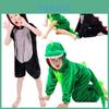 Adorable Halloween Childs Dinosaur Costume Crocodile Jumpsuit For Fancy Dress Parties