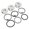 Pinless Accumulator Piston Kit 77998 03K Transmission Forward Energy Piston Set for 4L60E 4L65E 4L70E Transmission