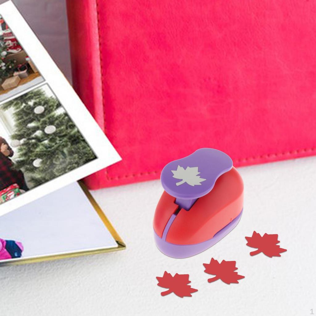 Papierstanzer, Bastelstanzer mit Bastelaufkleber, Scrapbook-Stanzer, Loch für