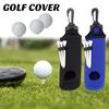 Golfball-Aufbewahrungstasche mit Gürtelclip, Schlüsselanhänger mit großer Kapazität, Teahalter-Design, Tragbar, Golf