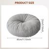 Round Floor Cushion Measuring 45 X 13 Cm (17.72 5.12 Inches), Soft And Supportive, Ideal for