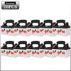 Christmas Small Gift Boxes Cardboard Goodie Treat Boxes Easy To Assemble Paper Boxes for Kids Santa Claus Party Favors Supplies