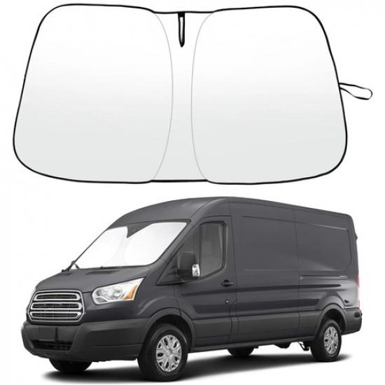 For Ford Transit 15-24 Windshield Sun Shade Foldable UV Heat Block Window Cover