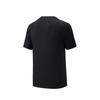 Anta Plain Round Neck Short Sleeve Sports T-Shirt Men tops Black 952627103-4
