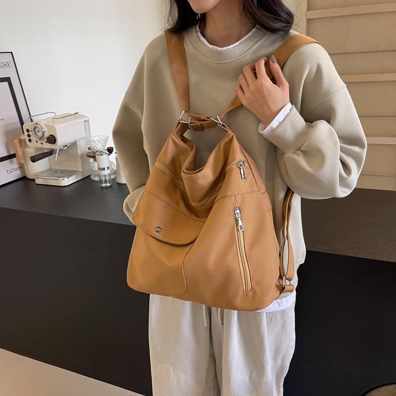 Multi-Purpose Commuter Bag Large Capacity Women's Tote Bag Shoulder Bag Messenger Bag