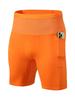 Men's Multi-Pocket Compression Capri Pants for Running, Training, and Cycling