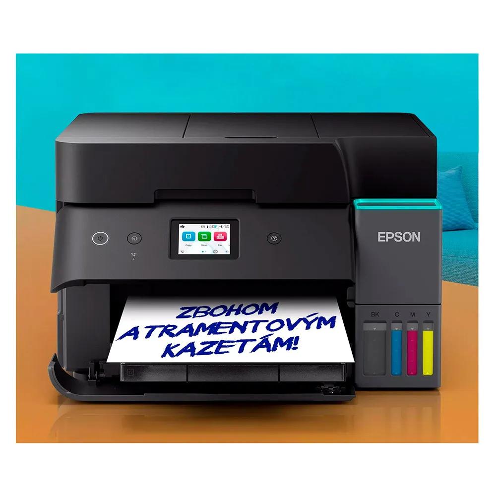 Epson Eco Tank L6390 Inkjet Multifunction Printer 4800x1200 Dpi Black