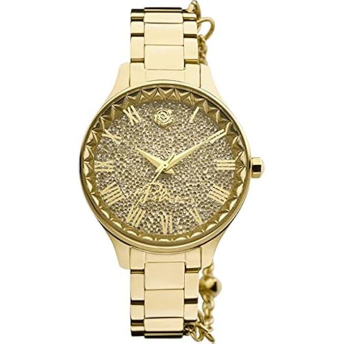 Montre Femme - POLICE - Tropea Jewllery - Acier Inoxydable - Cadran Champagne - Bracelet Plaqué Ion