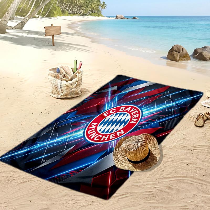 Bayern Munich Printed Beach Towel Quick Dry Soft TowelPortable Large Rectangular Beach Blanket for Travel Swimming Pool