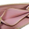 Used 12564 Portefeiulle Clemence N60109 7940 LV logo trompe l'oeil Damier As summer trunk Rose Ballerine Ladies from