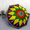 1PC Mandala Artwork Automatic Open/close Umbrella with 8-Rib Structure for Women/Men, All-Season Use - Travel Essential, Stylish Accessory, Highqualit