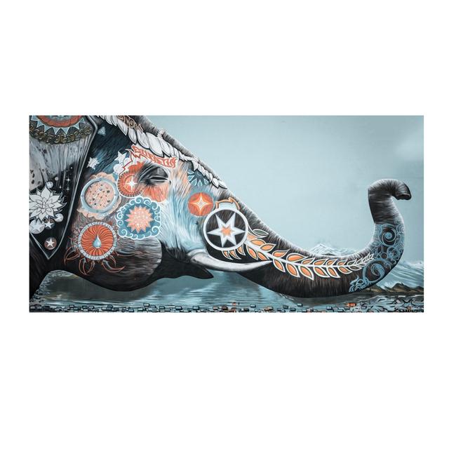 Modern Graffiti Animal Elephant Tiger Lion Canvas Painting Wall Art Picture Posters and Prints for Living Office Room Home Decor No Frame