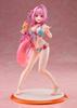 Wave Dream Tech Idolmaster Cinderella Girls Swimsuit Commercial Yumemi Riamu Scale PVC Painted Complete Figure DT168 1/7