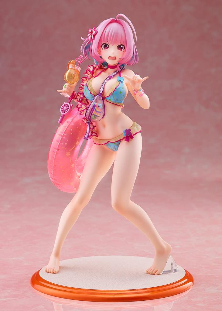 Wave Dream Tech Idolmaster Cinderella Girls Swimsuit Commercial Yumemi Riamu Scale PVC Painted Complete Figure DT168 1/7
