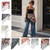 Exquisite Triangle Waistband Tassels Dance Hip Scarf Fashion Fringe Waist Belt  Dress Jeans Decor