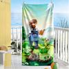 Plants Vs. Zombies Beach Towel Super Soft Microfiber Quickdry Fabric Comfortable Lightweight