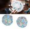 10pcs Light Weight Sewing Pin Cushion Pumpkin Shape Needlework Pin Cushion  For Sewing