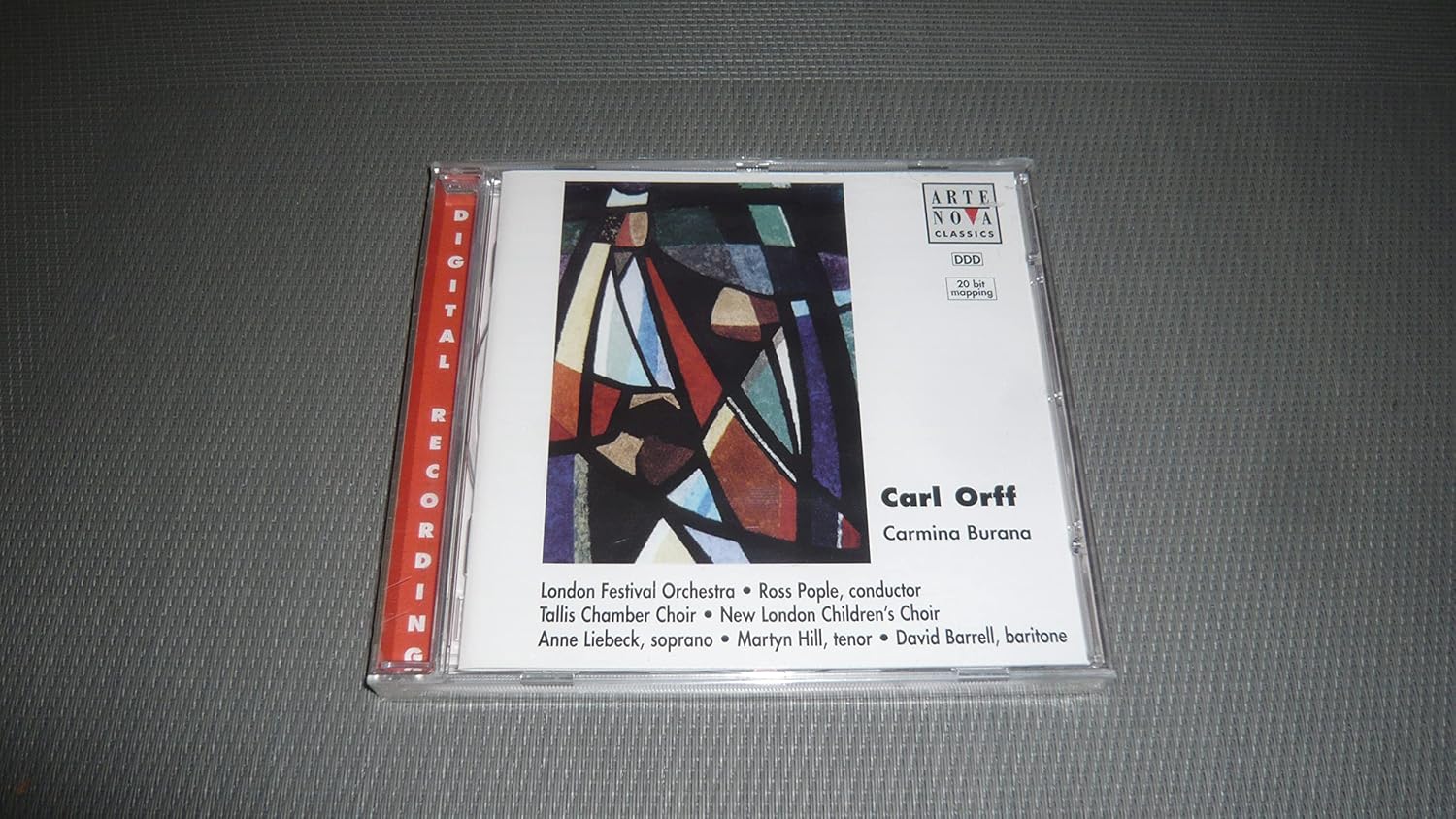 

CD РОСС ПОПЛ - Орф: Carmina Burana 743213404820 Европа Классика Б/У