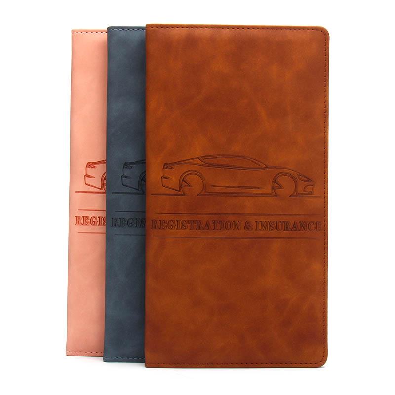 Leather Car Insurance & Driver's License Holder - Multifunctional, Long-Lasting Wallet