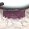 COACH Op art Handbag leather Brown Women F20031 Used
