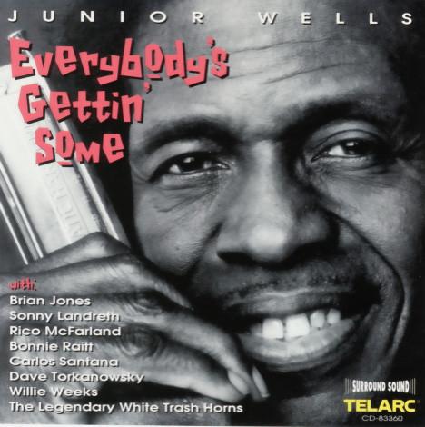 

CD JUNIOR WELLS - Everybody s Gettin Some CD83360 Telarc 1995 US Blues Used