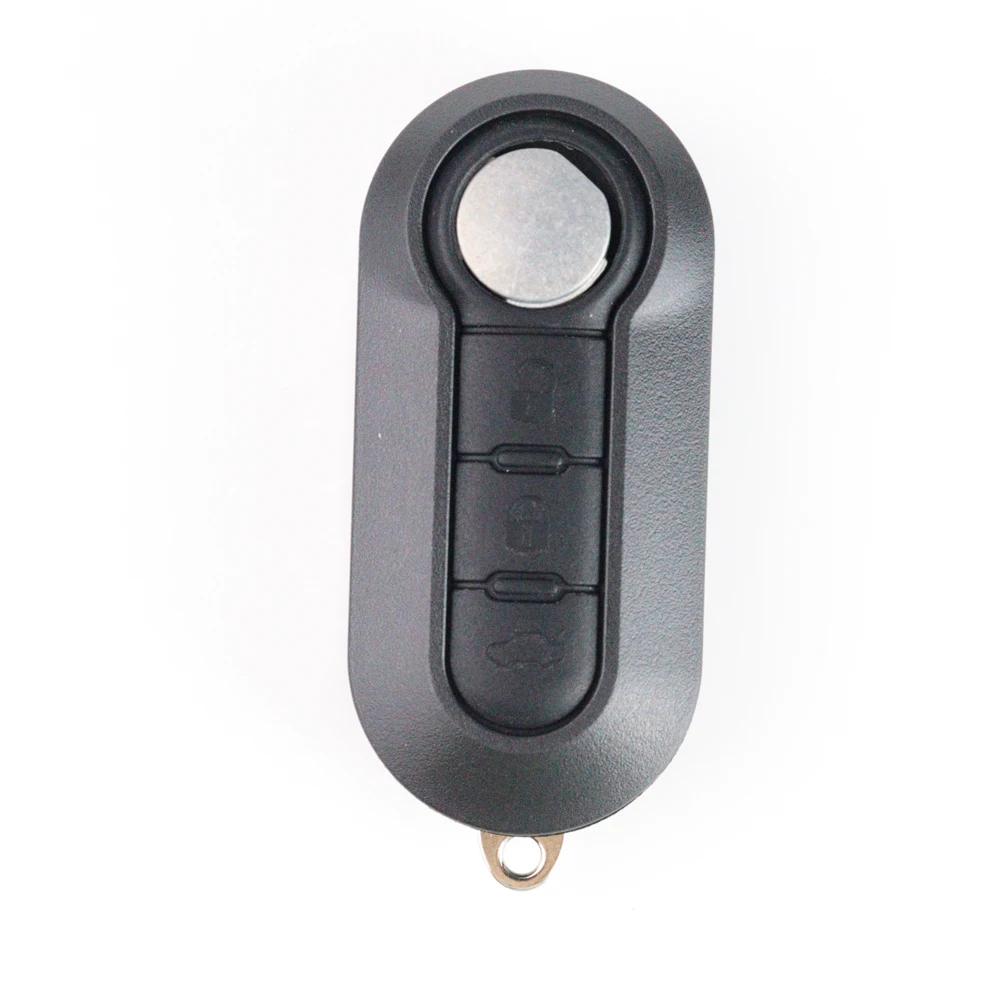 For Fiat 500 Panda Punto Bravo Ducato Stilo Remote Auto Key Case Fob Sip22 Blade Flip Folding Car Key Fob Case Shell Housing