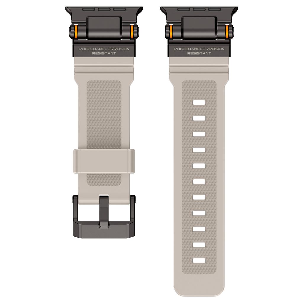 Watch Strap for Apple Watch Ultra 3 2 1 49mm/Series 11 10 46mm/9 8 7 45mm/SE3 SE2 SE 6 5 4 44mm/3 2 1 42mm Silicone Band with Black Connector