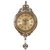 Metal European clock wall clock living room home fashion personality creative simple Nordic American retro pocket watch G7G5X1