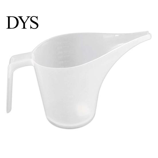 Tazza dosatrice con beccuccio affilato per dolci in plastica da 1000 ml con scala