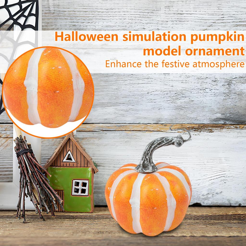 Halloween Simulation Pumpkin Model Ornament