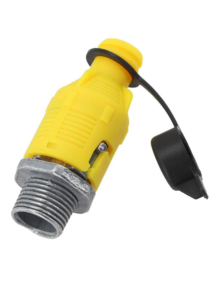 Quick Oil Drain Valve Replacement 125508 for Troy and Suitable for Lawn Tractors and Riding Mowers Easy Operation