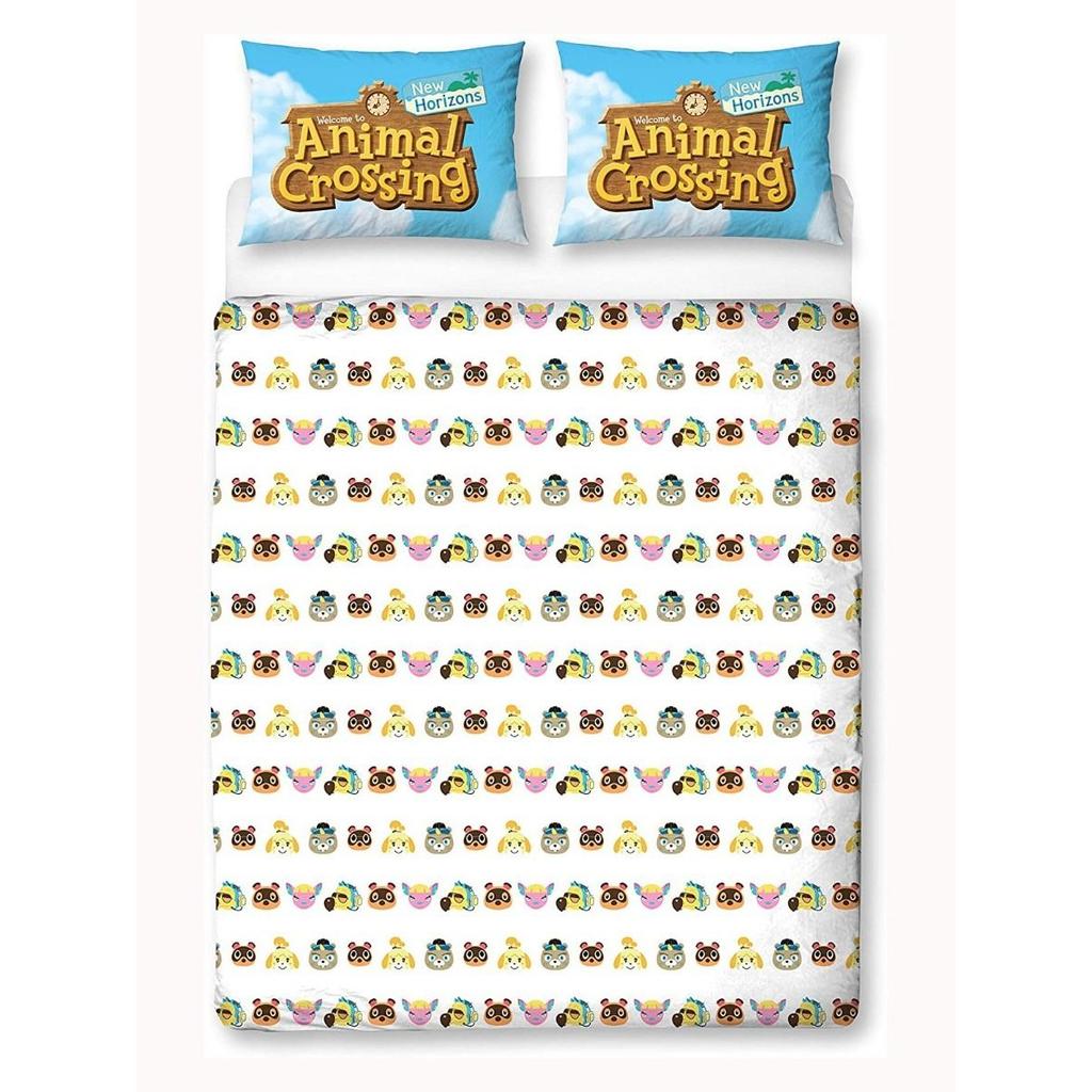 Animal Crossing Logo Duvet Cover Set