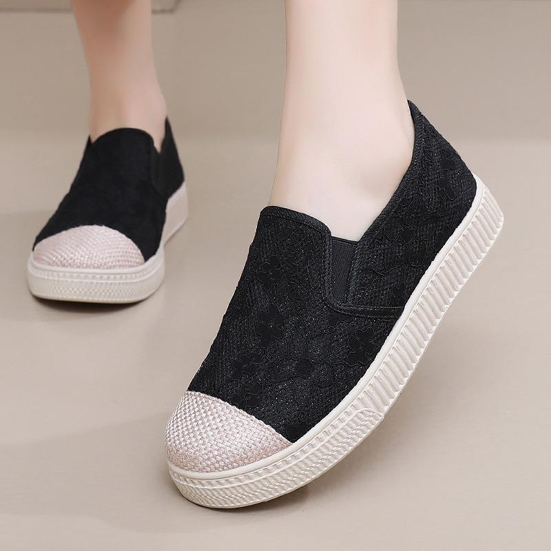 Shoes Women's New Casual Sports Single Shoes Soft Sole Light Breathable Lazy-pedal Fashionable Versatile Women's Shoes