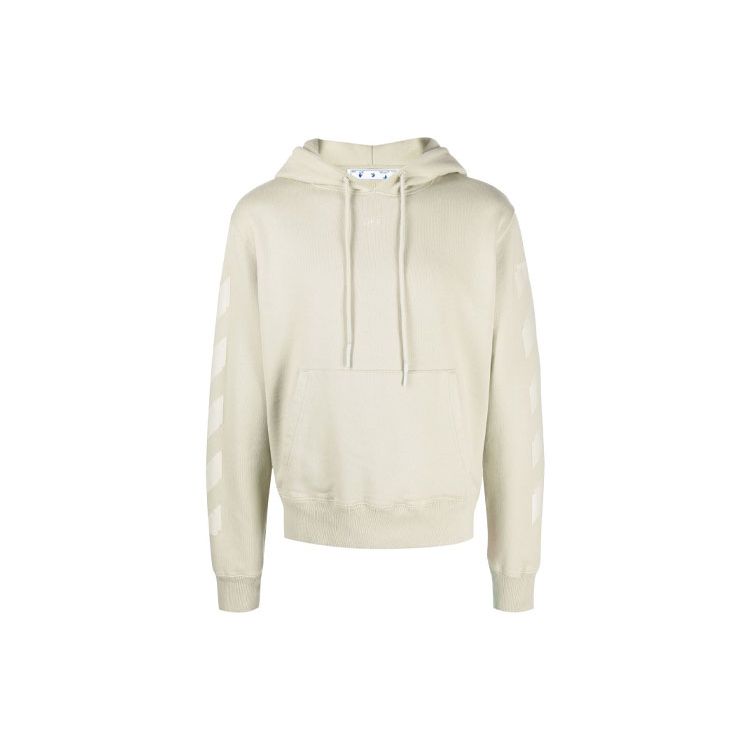 

Off-White Худи с логотипом FW21, стандартного кроя, мужские худи, светло-зеленый OMBB034F21FLE0041717 S