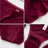 Seamless and Comfortable Low Waisted Girls' Panties Simple Ice Silk Women's Triangle Panties