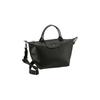 Longchamp Le Pliage Xtra 25 Snap Zipper Closure Leather Shoulder Crossbody Tote Bag Small Women handbags Black 1512987001
